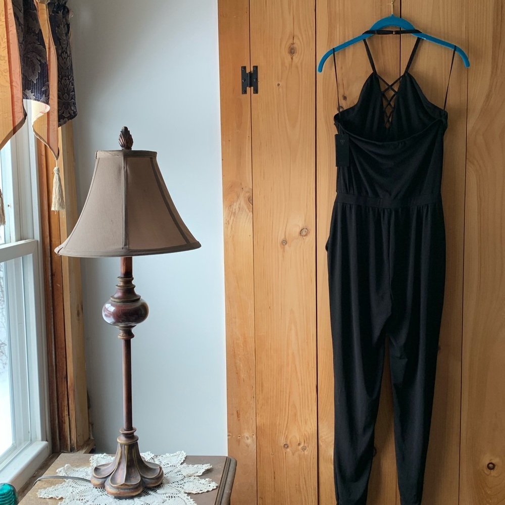 🌈 Guess Black Jumpsuit - Picture 3 of 6